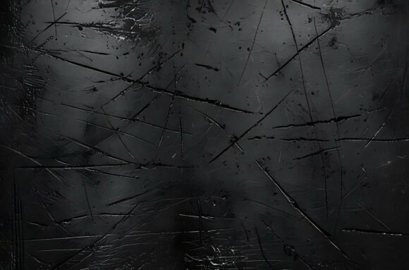 A Black Background with Cracks: A Versatile Design Element for Creative Projects