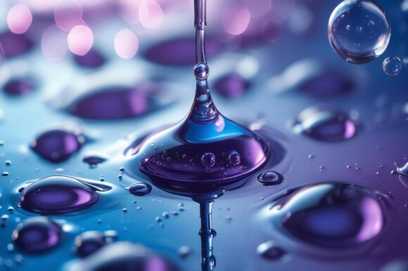 A Drop of Water Falling into a Surface