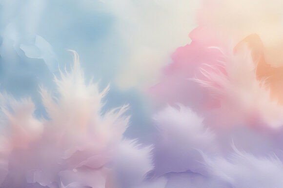Blended Color Abstract Art