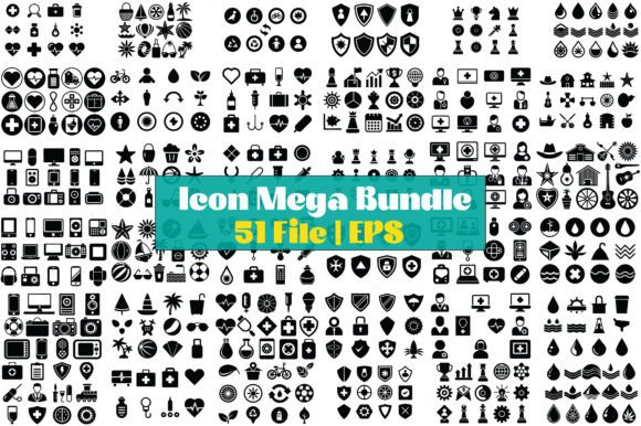 Icon Mega Bundle -2: A Comprehensive Collection for Creative Professionals